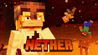 [ENG Subs] АкваМайн — ‘Nether’ | Minecraft Animated M/V 2023