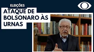 Mitre: ataques de Bolsonaro às urnas coincidem com oscilação positiva de Lula