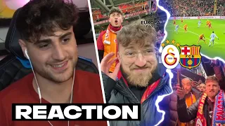 10/10 ATMOSPHÄRE IM STADION?🤔🔊 GALATASARAY VS BARCELONA - EUROPA LEAGUE STADIONVLOG REACTION🔥