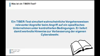 BANKENNETZWERK: TIBER-​DE und Cyber Risk Management in der Praxis