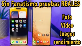 Iphone 14 Pro Max Vs Galaxy S22 Ultra MEJOR del MUNDO en VIVO