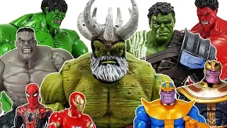 Thanos appeared with Maestro Hulk & Venom, Go Avengers~! Spider Man, Iron Man, Captain America