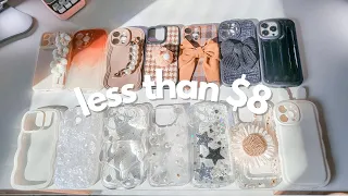 ✨🤎 cheap iphone case haul | yesstyle unboxing & try on | iphone 14 pro max