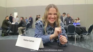 KNIGHTS OF THE ZODIAC (2023) Interview - Madison Iseman