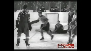 1957 USSR - Sweden 4-4 Ice Hockey World Championship