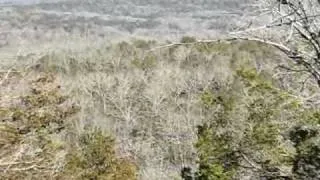 Hercules Glades Missouri view to NE from glade.wmv