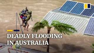 Australia steps up rescue efforts after deadly floods force thousands to flee in eastern states