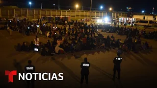 Así viajaban los 652 migrantes rescatados de contenedores | Noticias Telemundo