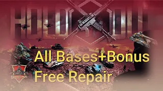 War Commander: Holdout 1-2& 3 To Bonus Base (Easy, Free Repair)