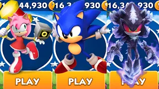 Sonic Dash - Paladin Amy VS Classic Sonic VS Mephiles _ Movie Sonic vs All Bosses Zazz Eggman