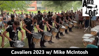 Cavaliers Percussion 2023 || Aged Out Reacts w/ Mike McIntosh