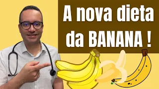 Truque da banana para emagrecer.