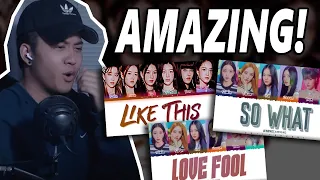 REACTING to STAYC B-SIDES - "LIKE THIS" + "SO WHAT" + "'LOVE FOOL"