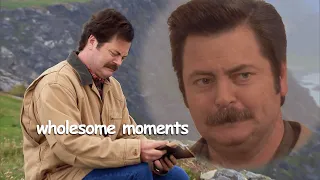 top ten wholesome ron swanson moments | Parks & Recreation | Comedy Bites