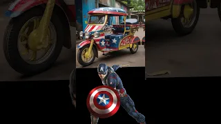 avengers but indian auto rickshaw version sings simpapa polyubila #shorts