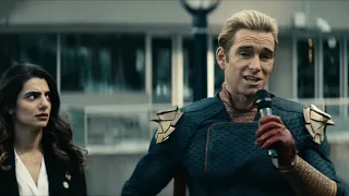 Homelander vs Protestors Scene The Boys Season 2 Episode 5