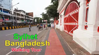 Walking Tour In Sylhet Town Terminal In Bangladesh