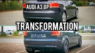 Audi A3 8P Transformation Level 1 3.2 VR6 quattro Tuning