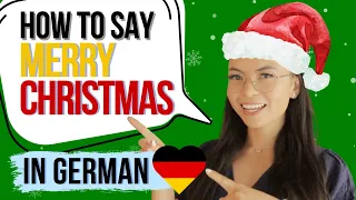 How to say "Merry Christmas" in German | Practical German Lesson