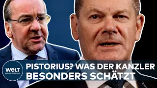 OLAF SCHOLZ: Was der Kanzler am neuen Verteidigungsminister Pistorius besonders schätzt