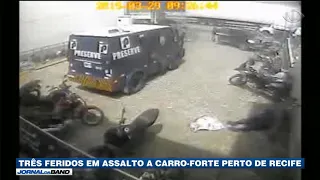 PE: Assalto a carro-forte termina com três feridos