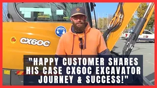 "Revolutionising Construction: The Ultimate CASE CX60C Excavator Experience Revealed!"