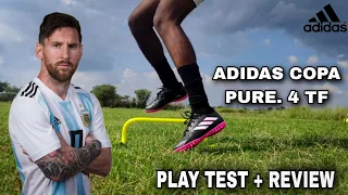ADIDAS COPA PURE. 4TF  BOOTS PLAY TEST + REVIEW ⚽⚡