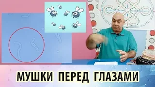 Мушки в глазах. Почему они появляются и как от них избавиться