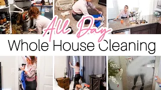 *NEW* ALL DAY WHOLE HOUSE CLEAN WITH ME. CLEANING MOTIVATION 2022. EXTREME SPEED CLEANING