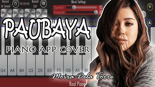 Paubaya by Moira Dela Torre - Piano App Tutorial