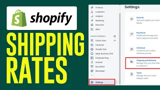 How To Setup Shipping Settings In Your Store (2024) Shopify Shipping Rates Tutorial