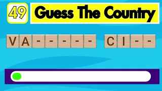 Can You Guess the Europe Country by the First 2 Letters? | Brain Teasers | Country Quiz |