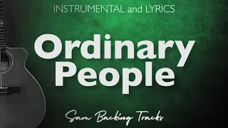 Ordinary People - John Legend (Acoustic Karaoke)