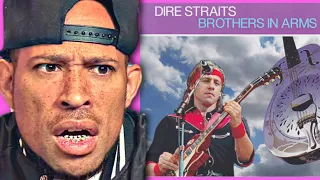 Rapper FIRST time REACTION to Dire Straits - Brothers In Arms! This is DEEP