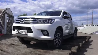 2015 Toyota Hilux 2.8. Тест-Драйв.