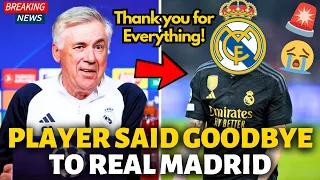 💥BOMB IN MADRID! AN IMPORTANT PLAYER LEAVES REAL MADRID! REAL MADRID NEWS
