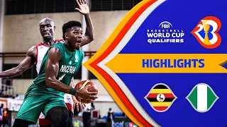 Uganda - Nigeria | Highlights - #FIBAWC 2023 Qualifiers