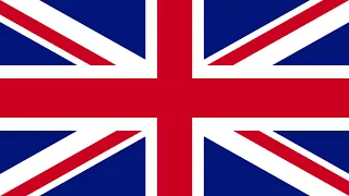 Evolución de la Bandera de Reino Unido - Evolution of the Flag of United Kingdom