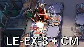 [Arknights] LE-EX-8 + CM Low Rarity Clear + Ch'en The Holungday