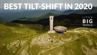 Little Big World | Compilation of time-lapse tilt-shift & drone shots