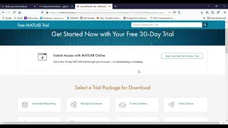 How to install MATLAB 30-days Trial Software