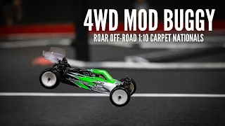 4wd Modified Buggy: ROAR Carpet Nationals