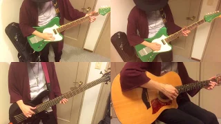 【君の名は。】なんでもないや 一人で全パート演奏 cover【RADWIMPS】 nandemonaiya / Your Name.(Kimi no Na wa.)