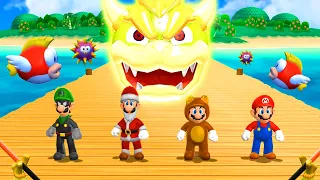 Mario Party 9 Step It Up - All Family Mario ( Master CPU )#MarioGame