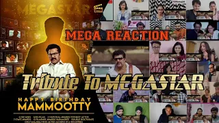 Tribute To MAMMOOTTY Mega REACTION | Birthday Special MASHUP | Linto Kurian | Chain Reaction 4k.