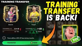 TRAINING TRANSFER IS HERE! FREE LEGENDARY EMOTE, NEW UTOTS PLAYERS AND GAMEPLAY UPDATES! FC MOBILE