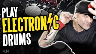 Electronic Drums Tutorial | Electronic Drums For Beginners (Roland V Drums)