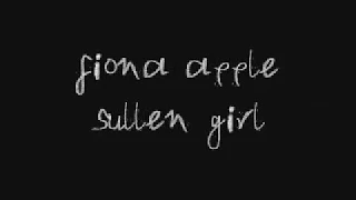 Sullen Girl - Fiona Apple - Karaoke