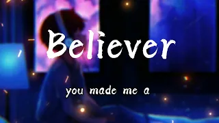 Believer - Imagine Dragons Song | Believer Lyrics | Slowed + Reverb #believer #lyrics #lofi #music