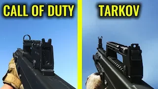 Modern Warfare 2019 VS Escape from Tarkov - Weapon Comparison